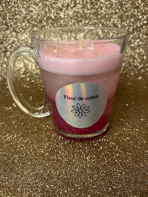 Enchanted Reflection Mug with Cotton Flower scent